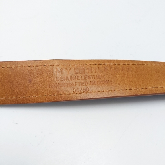 Tommy Hilfiger Denim & Genuine Leather Belt - Picture 4 of 6